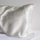 King Organic Silk Pillowcase - White-2