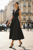 Two Way Zip Up Midi Dress-5
