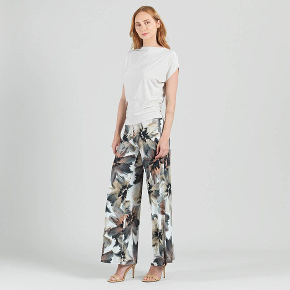 Clara Sunwoo Side Ruched Boat Neck Top - RESTOCKING IN JANUARY