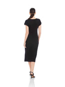 Fifteen Twenty Marissa Side-Knot Midi Dress-11