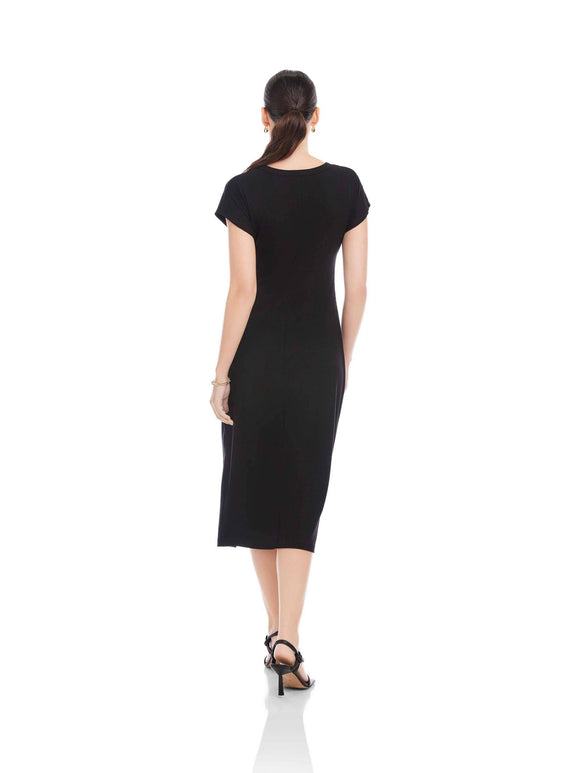 Fifteen Twenty Marissa Side-Knot Midi Dress