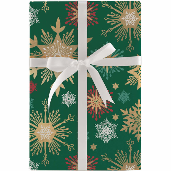 Design Design Continuous Roll Wrap - Holiday Snowflakes - My Filosophy