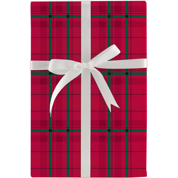 Design Design Continuous Roll Wrap - Plaid Tidings - My Filosophy