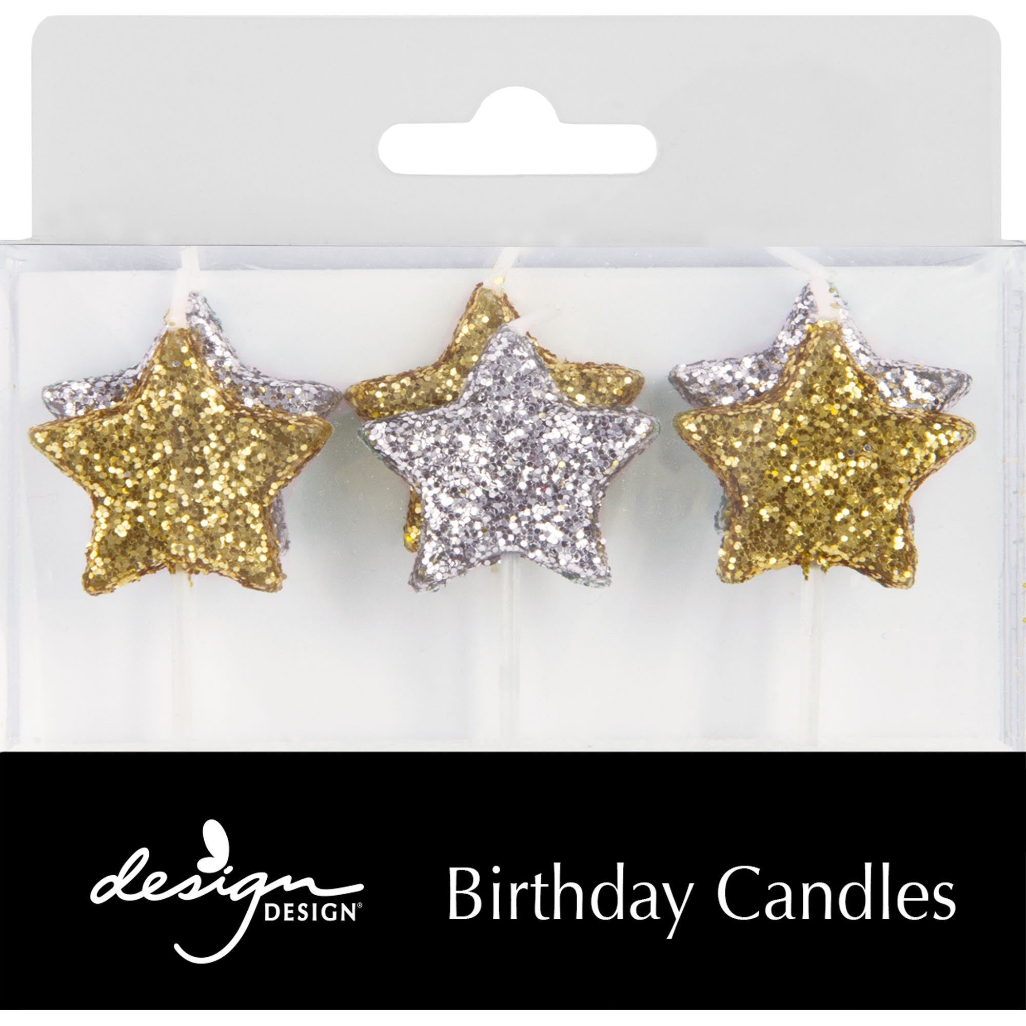 Design Design Sparkle Stars Sculpted Candles - My Filosophy