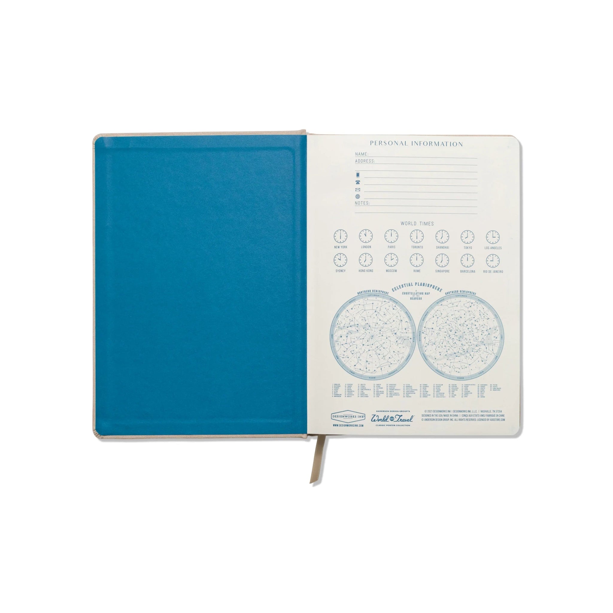 Designworks Anderson Design Travel Planner - My Filosophy