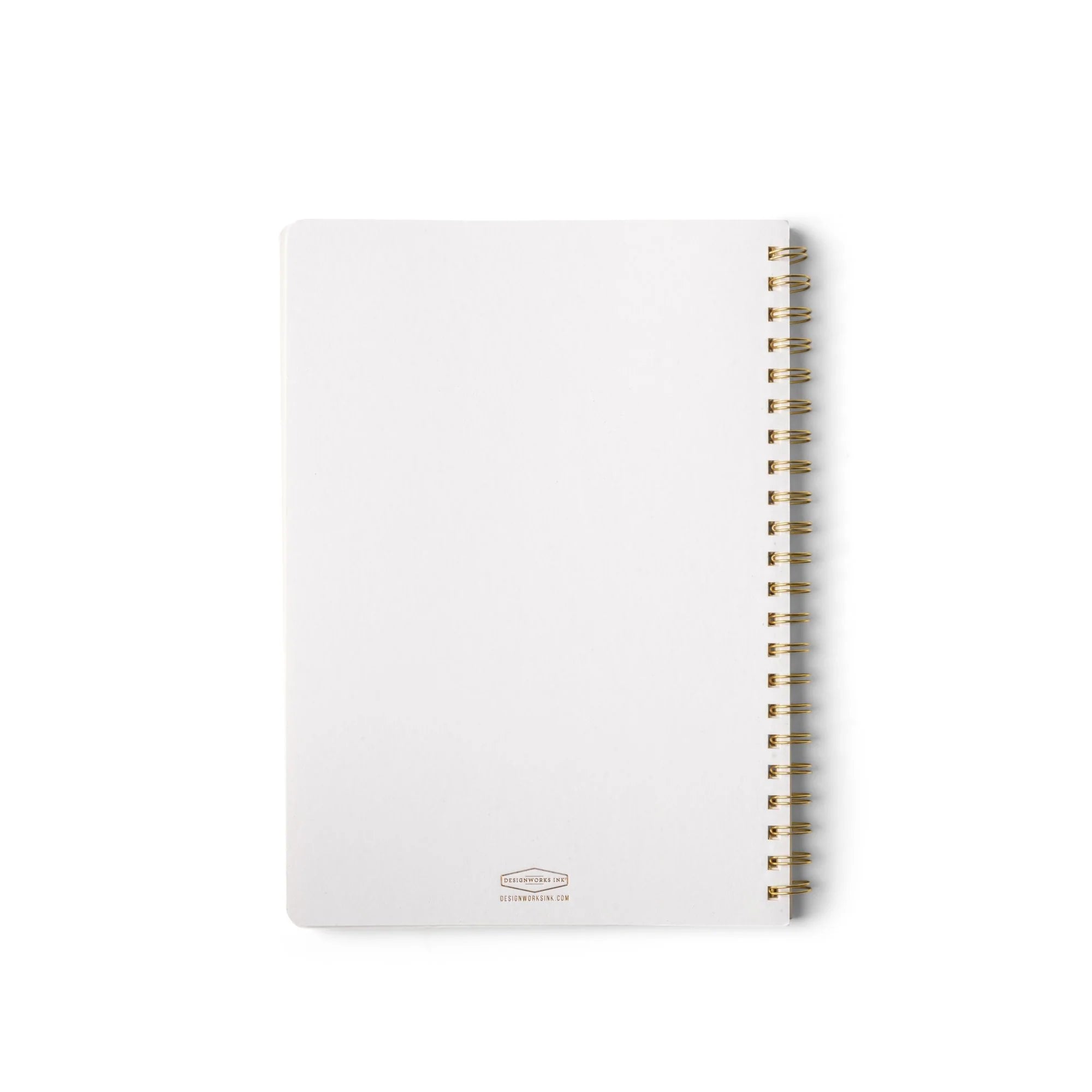 Designworks Textured Paper Cover Twin Wire A4 Crest Notebook - My Filosophy