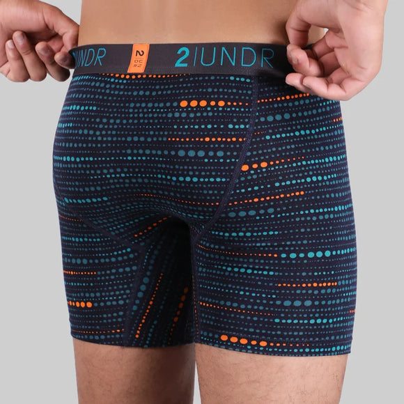 2Undr Swing Shift Boxer Brief Prints - Dot Calm