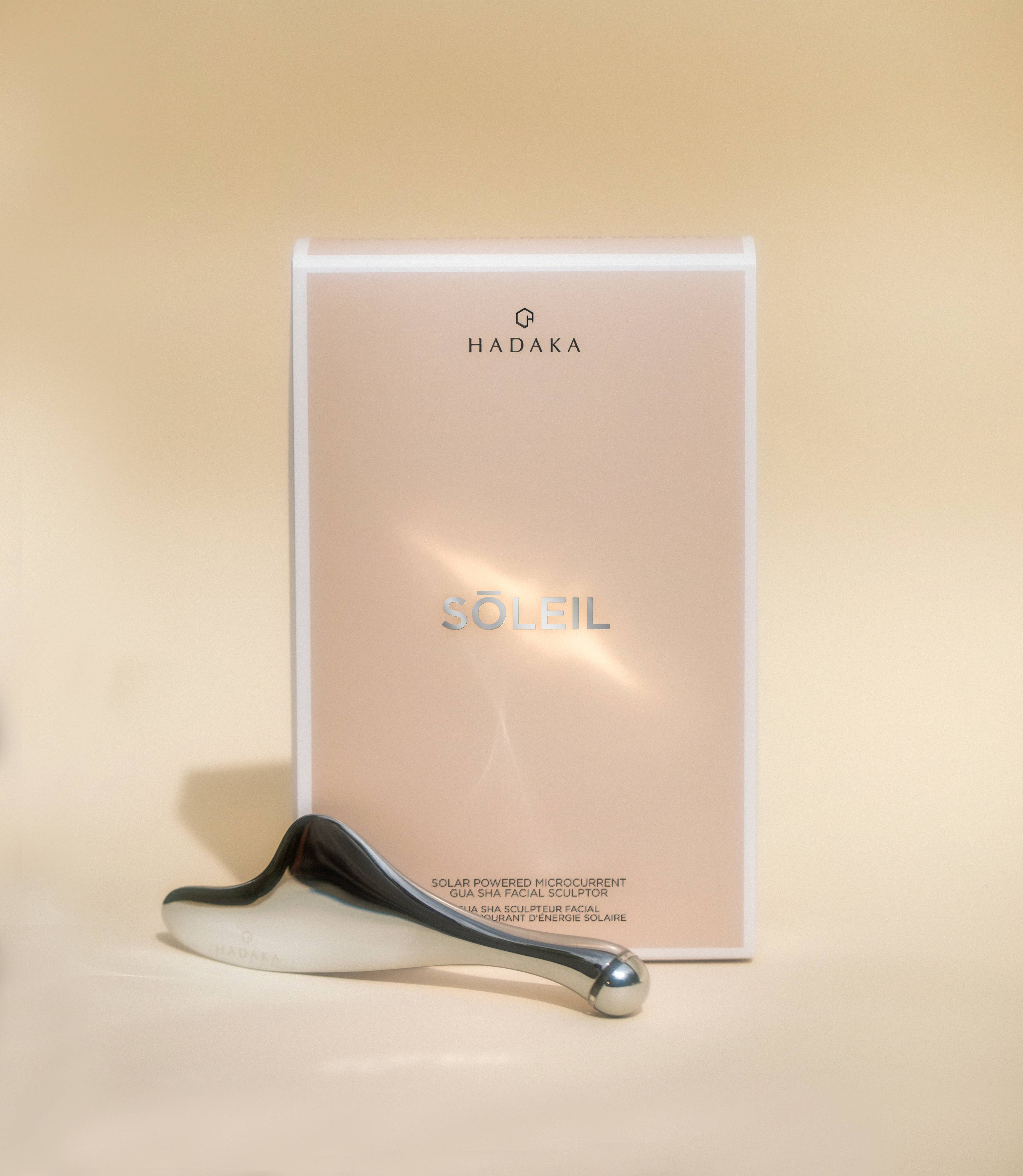 SŌLEIL Microcurrent Gua Sha. Lifts & Sculpts Face Muscles