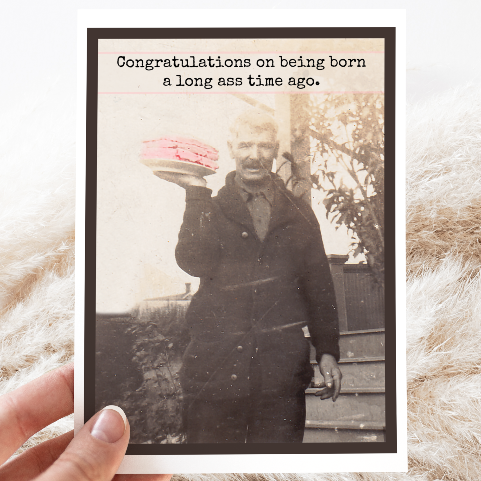Birthday Card. A Long Ass Time Ago. Cards for Men.