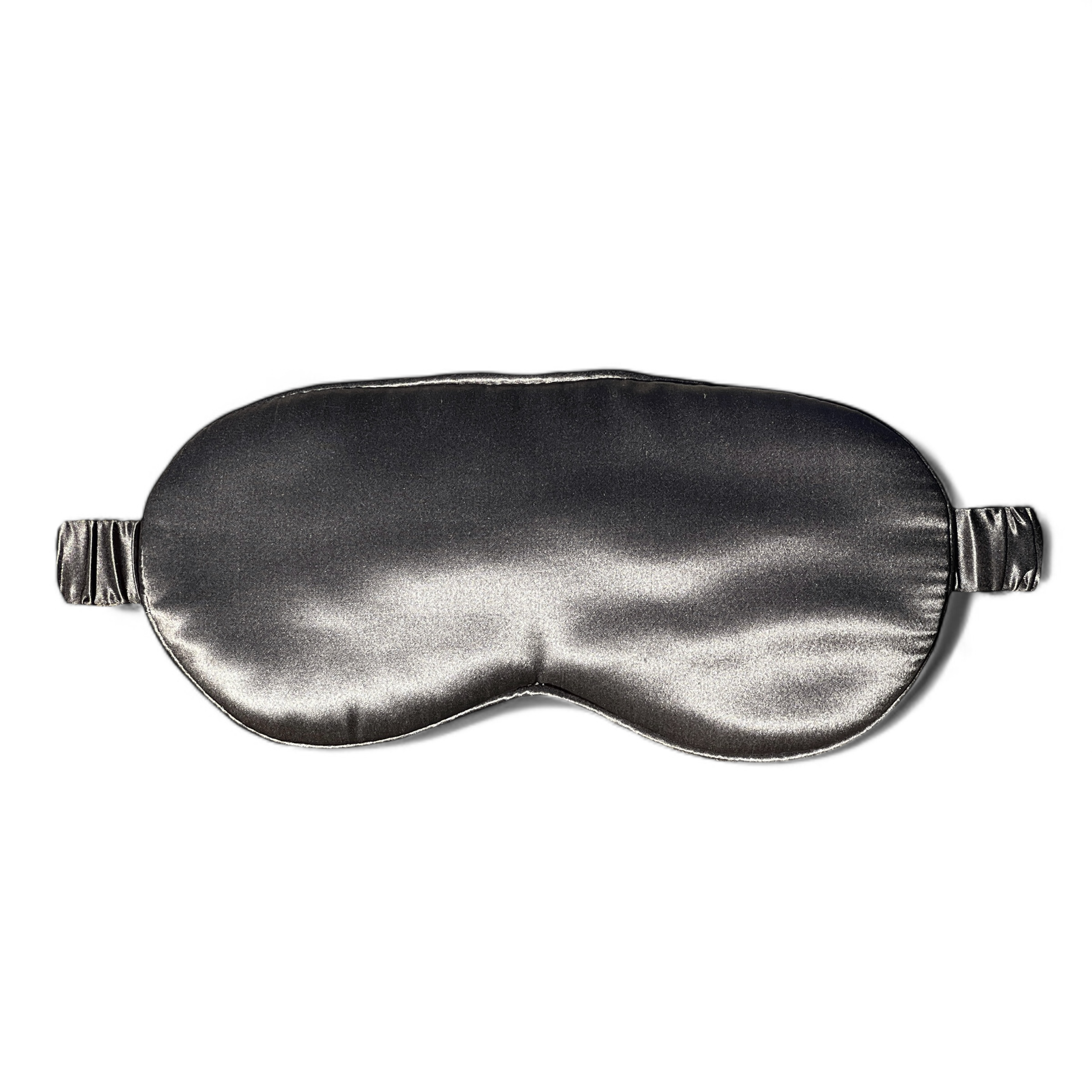 Premium Organic Silk Sleep Mask - Dark Grey