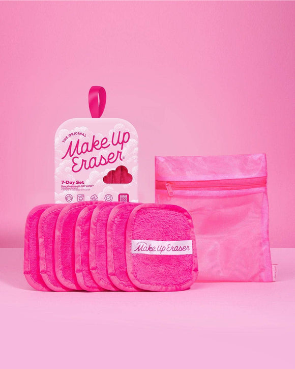 Pink 7-Day Set | Eco-Friendly MakeUp Eraser