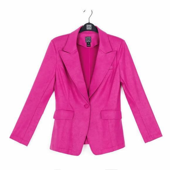 Clara Sunwoo Liquid Leather ™ Signature Pocket Blazer