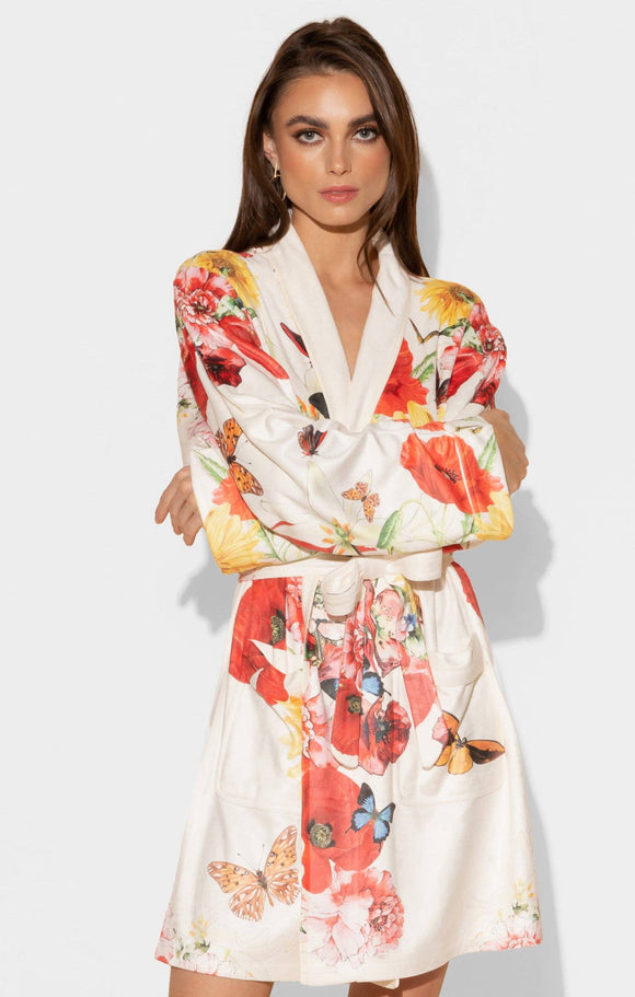 Wrap Up Bouquet Short Robe