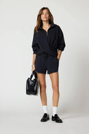 Dreamweave™ Crossover Pullover - Black-2