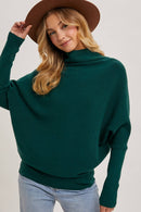 Slouch Dolman Sleeve Pullover - RESTOCKING-27