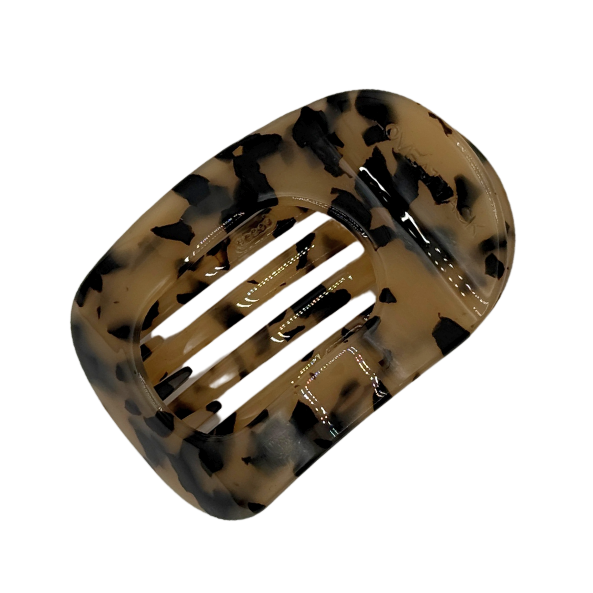Olivia Cellulose Acetate Flat Hair Claw Clips - ARRIVING SOON