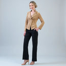 Clara Sunwoo Soft Suede Signature Jacket-23