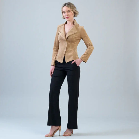 Clara Sunwoo Soft Suede Signature Jacket