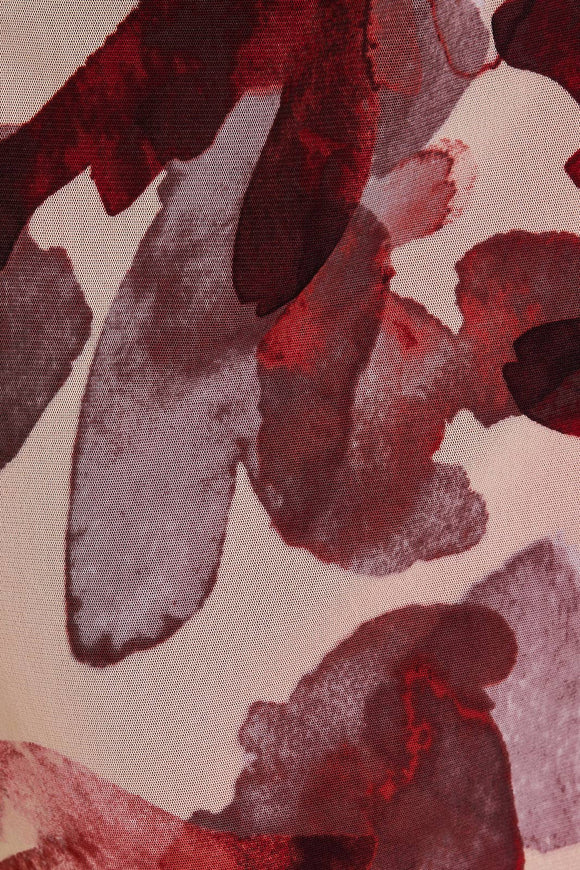 Boat Neck Sleeveless Front Twist Floral Print Dress - COMING SOON