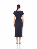 Fifteen Twenty Marissa Side-Knot Midi Dress-7