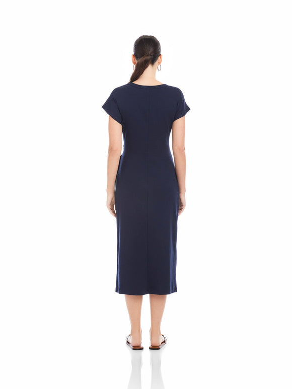 Fifteen Twenty Marissa Side-Knot Midi Dress