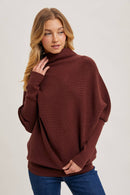 Slouch Dolman Sleeve Pullover - RESTOCKING-50