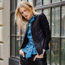 Clara Sunwoo Liquid Leather ™ Ruched Detail Jacket - COMING SOON-1