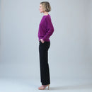 Clara Sunwoo Light Weight Boat Neck Blouson Sweater-5