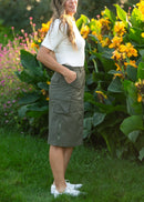 Inherit Fern Hiking Midi Skirt-3