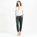 Clara Sunwoo Liquid Leather ™ Ruched Detail Jacket - COMING SOON-9