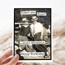 Funny Birthday Card For Man. Older? Yes. Wiser? Debatable-1