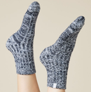 Softies Cozy Marshmallow Crew Socks with Grippers for Women-12