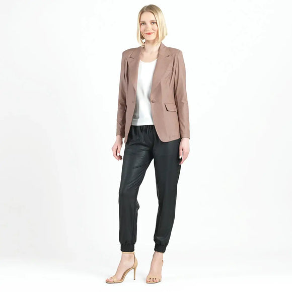 Clara Sunwoo Liquid Leather ™ Signature Pocket Blazer