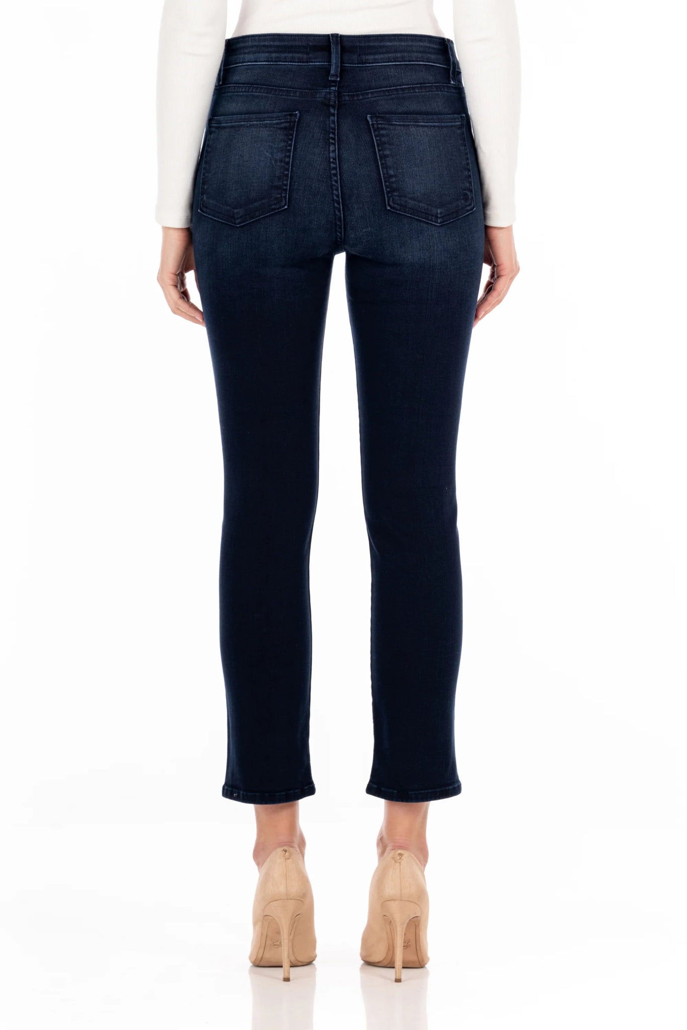 Fidelity CHER High Rise Slim Straight Crop - My Filosophy