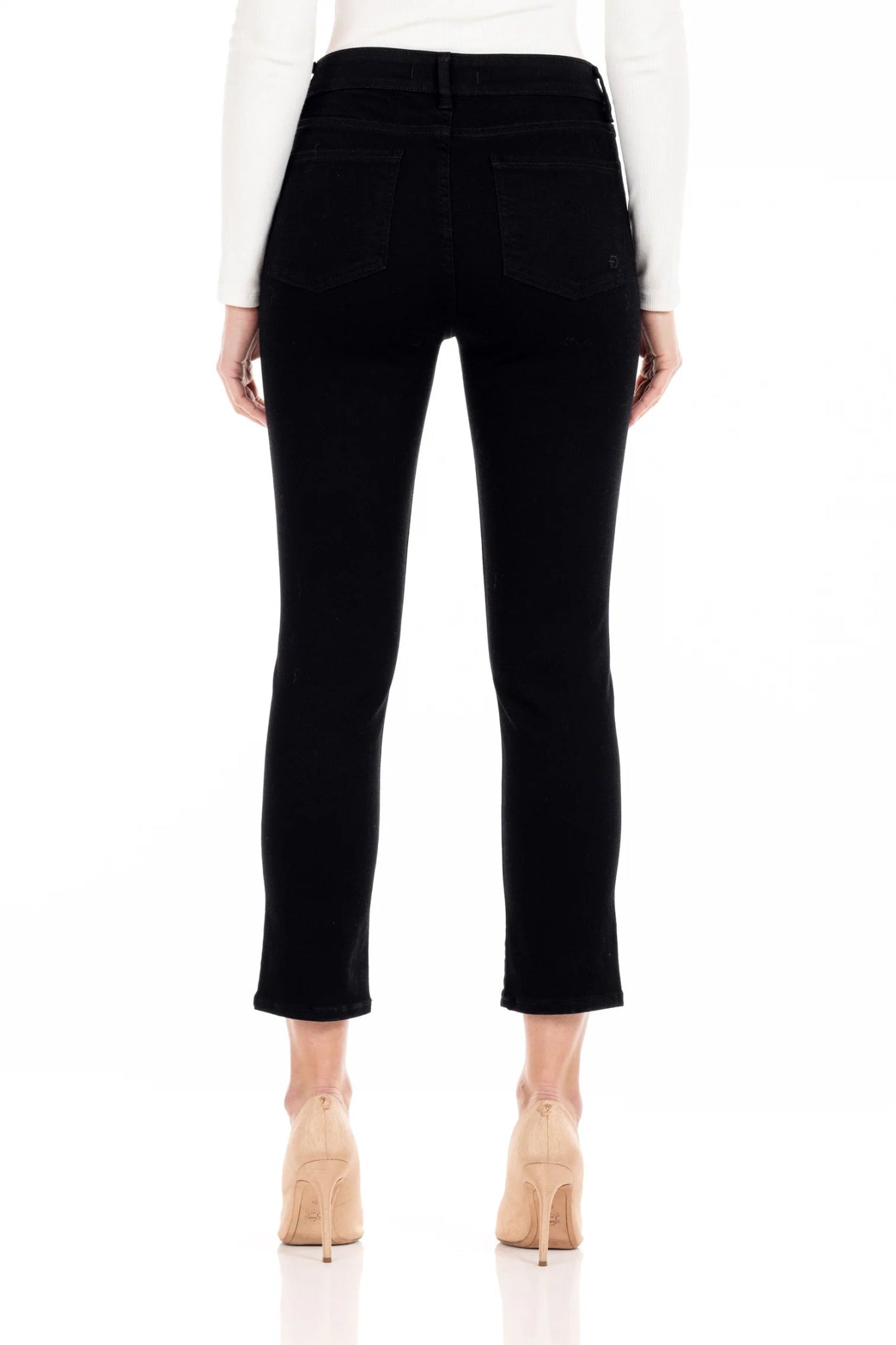 Fidelity CHER High Rise Slim Straight Crop - My Filosophy