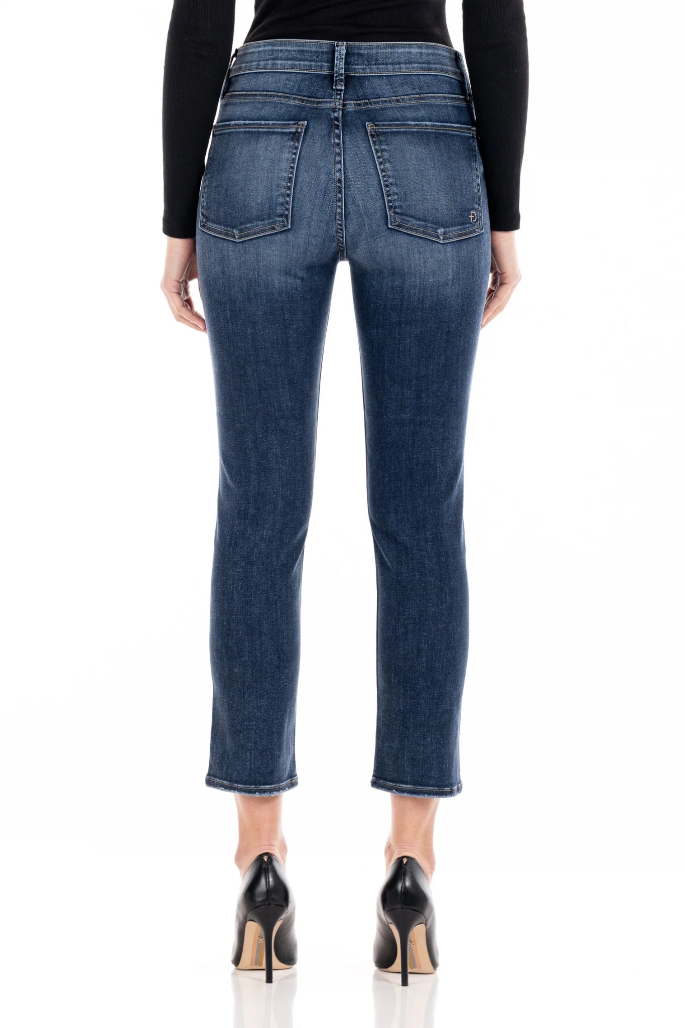 Fidelity CHER High Rise Slim Straight Crop - My Filosophy