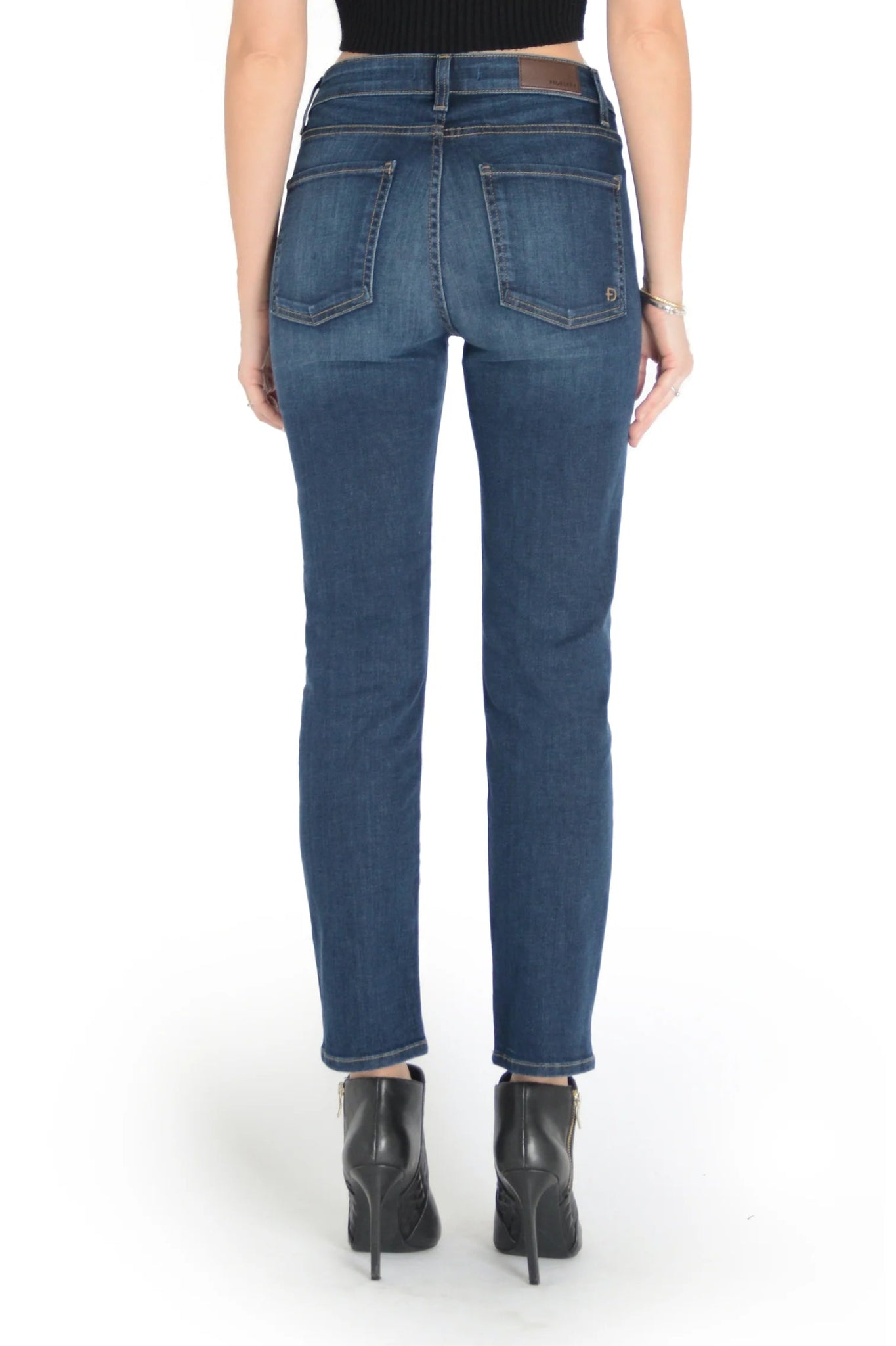 Fidelity CHER High Rise Slim Straight Crop - My Filosophy