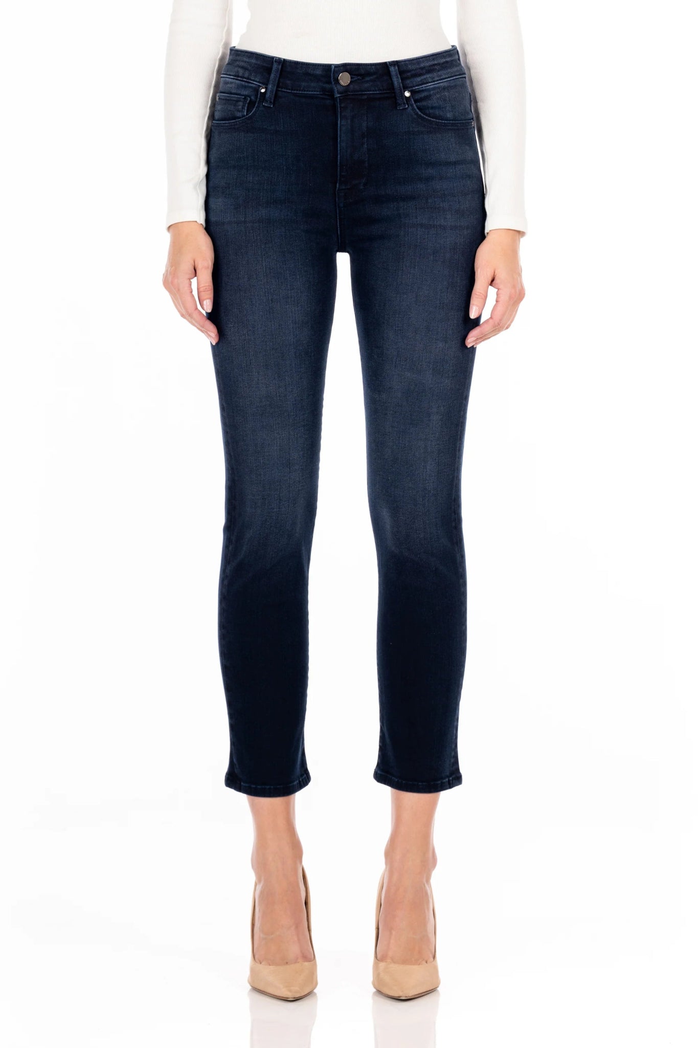 Fidelity CHER High Rise Slim Straight Crop - My Filosophy