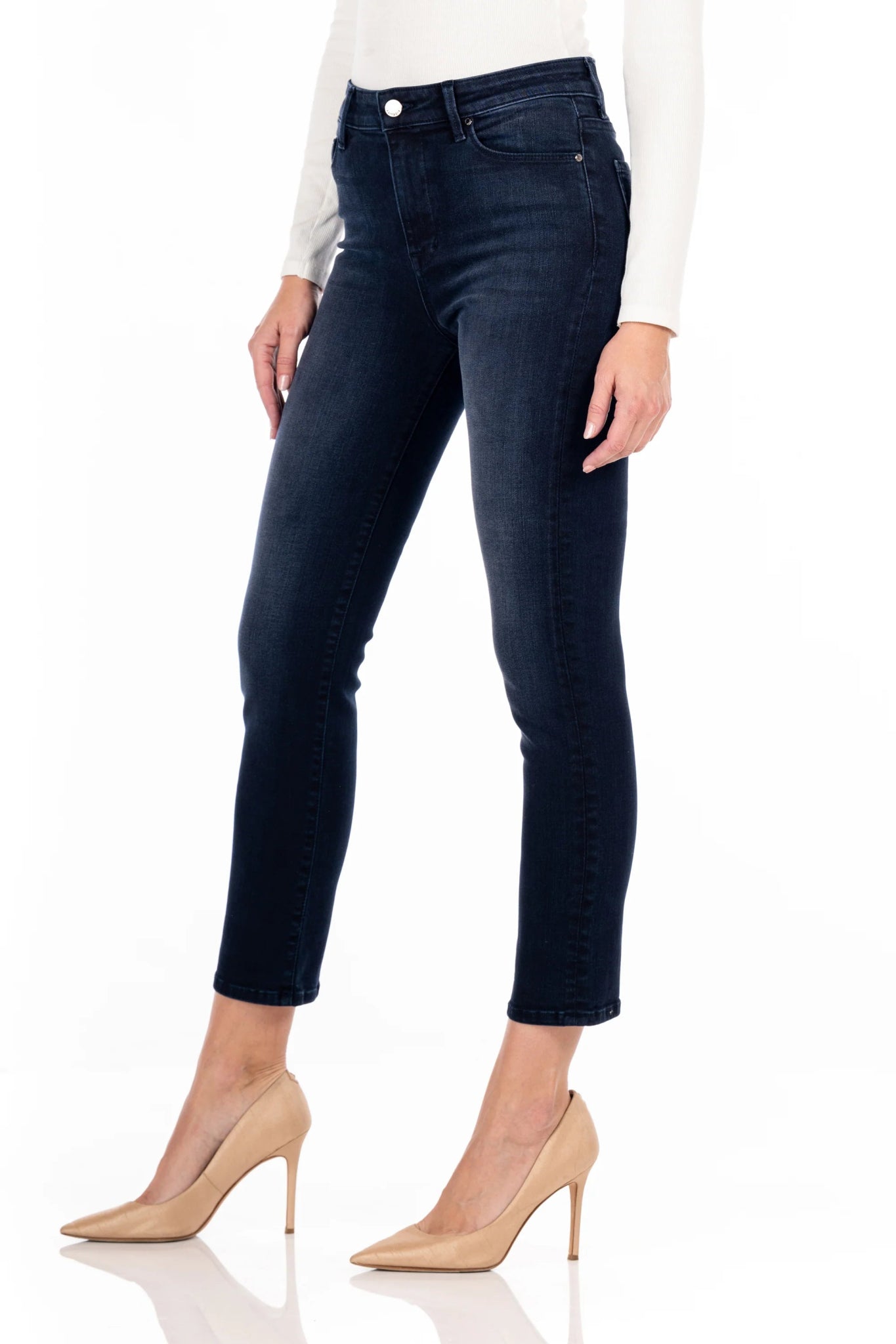 Fidelity CHER High Rise Slim Straight Crop - My Filosophy