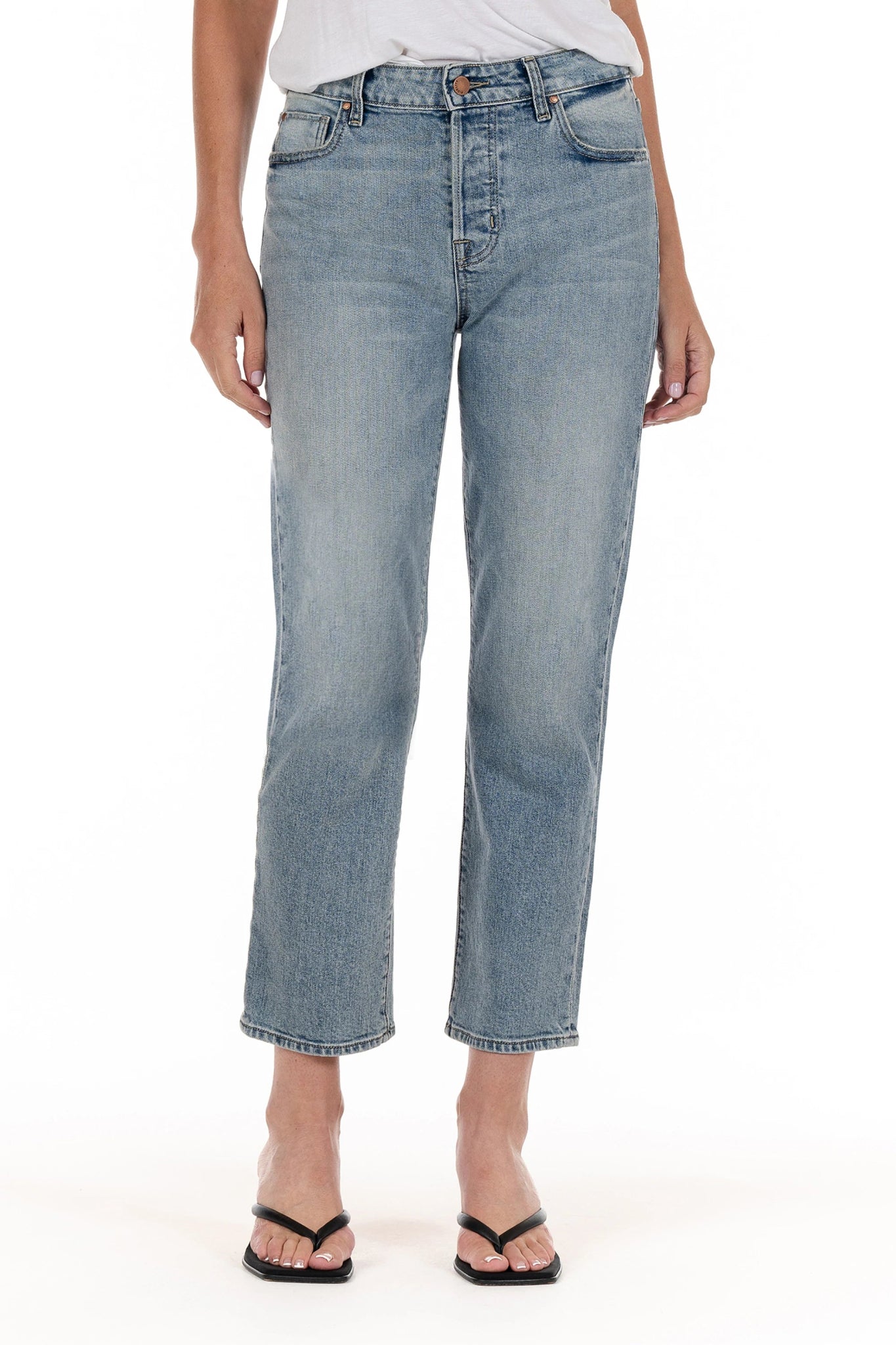 Fidelity Denim Jimi High Rise Boyfriend Jean - My Filosophy