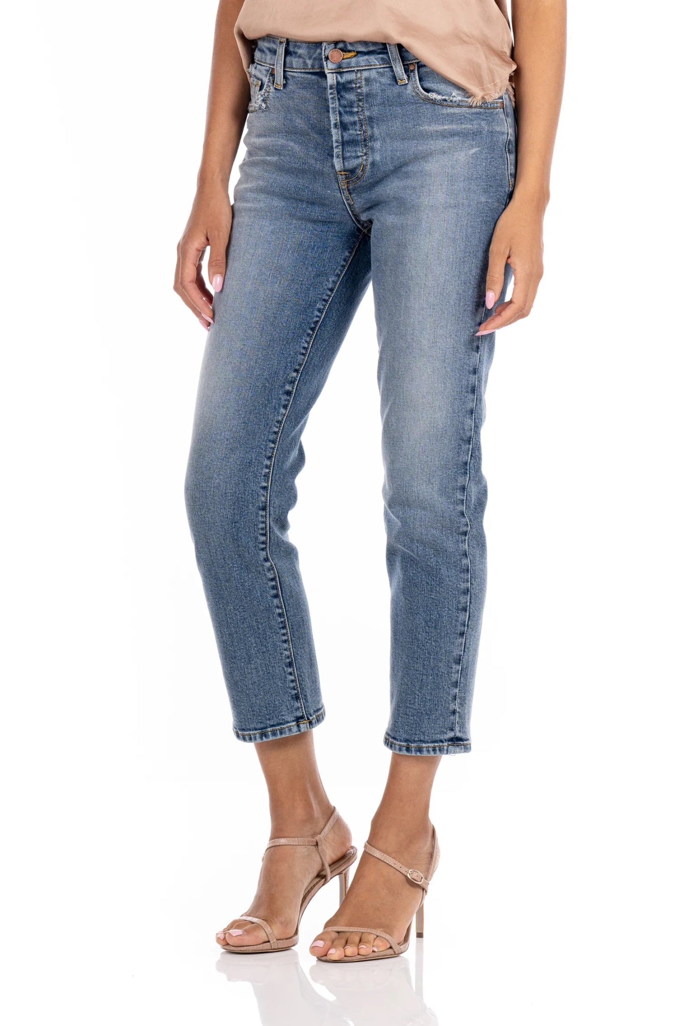 Fidelity Denim Jimi High Rise Boyfriend Jean - My Filosophy