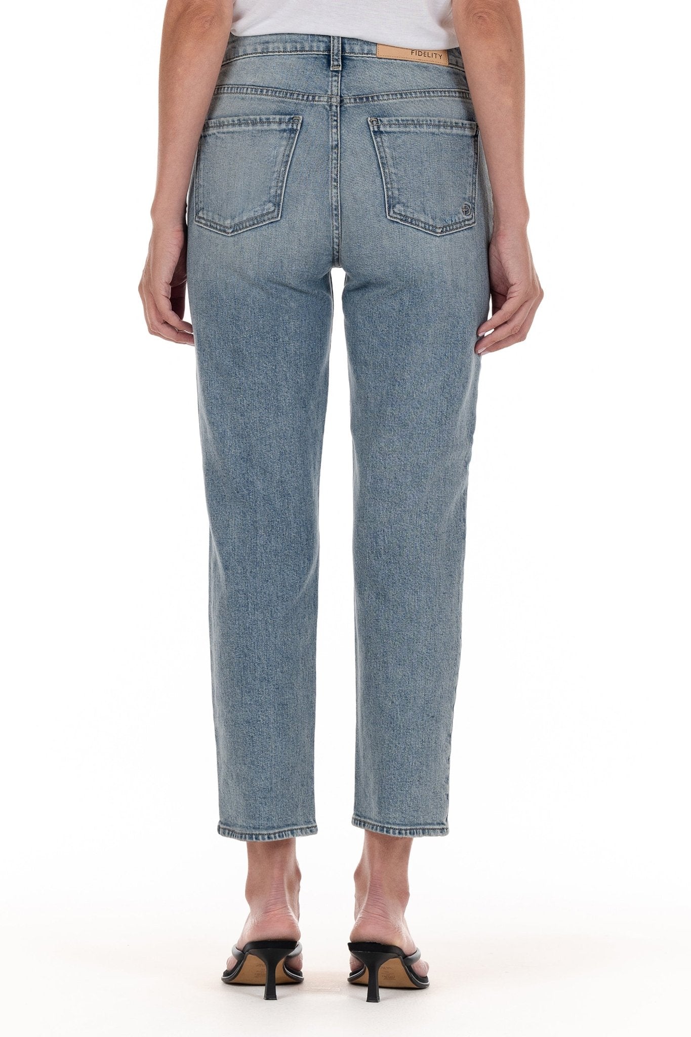 Fidelity Denim Jimi High Rise Boyfriend Jean - My Filosophy