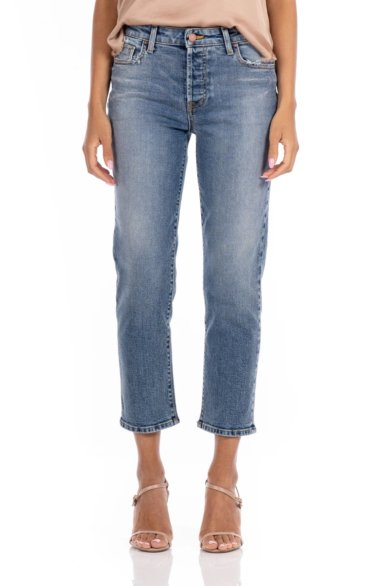 Fidelity Denim Jimi High Rise Boyfriend Jean - My Filosophy