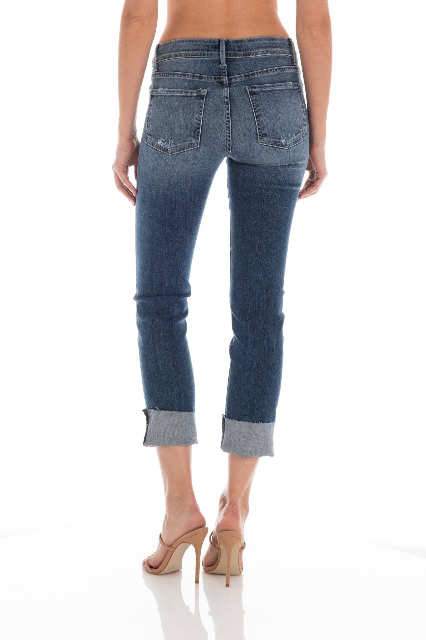 Fidelity Stevie Crop Mid Rise Slim Straight - My Filosophy