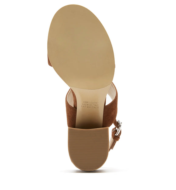 La Canadienne Flemming Suede Block Heel Sandal