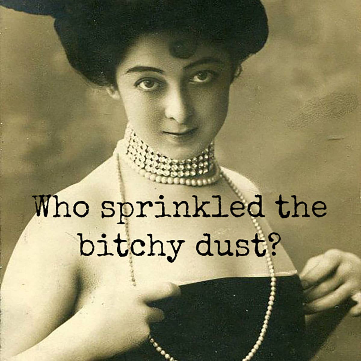 Fridge Magnet. Who Sprinkled The Bitchy Dust? - My Filosophy