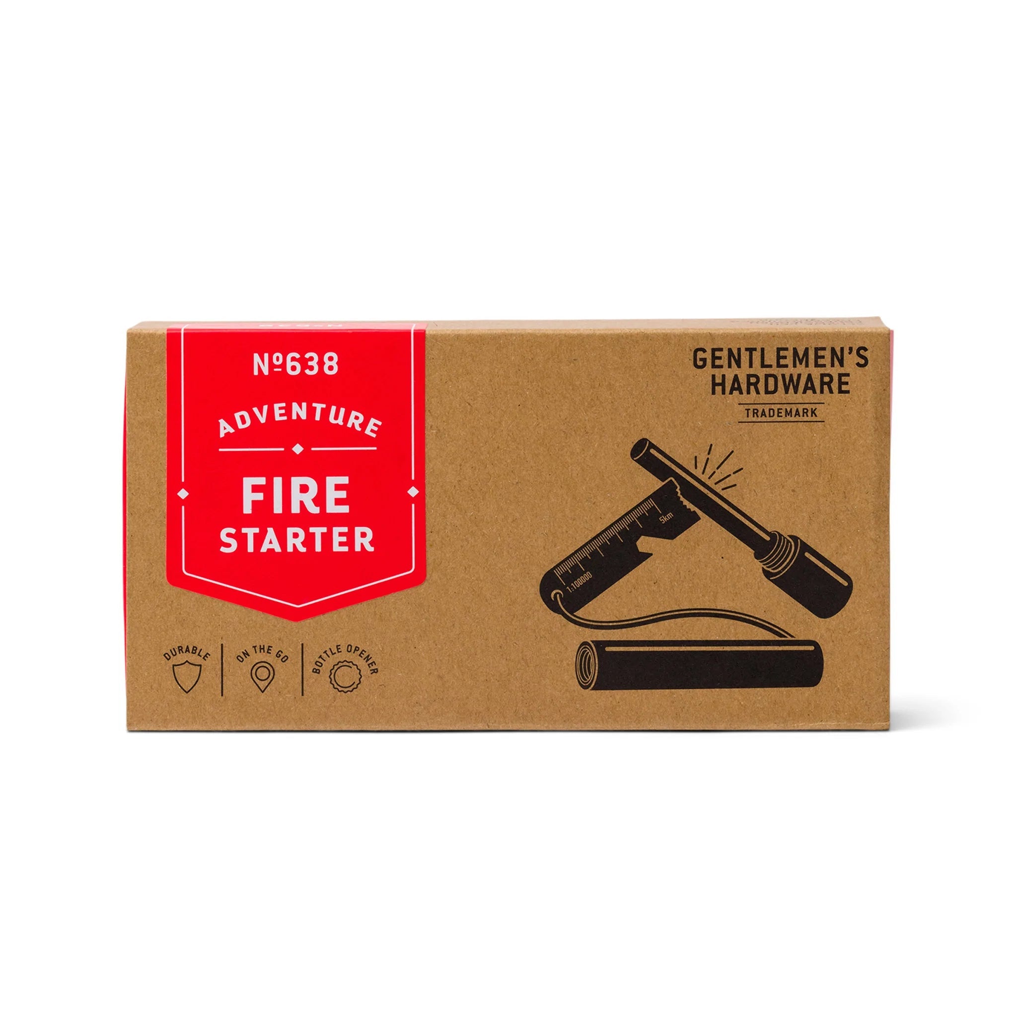 Gentleman's Hardware Magnesium Fire Starter with Handle - My Filosophy