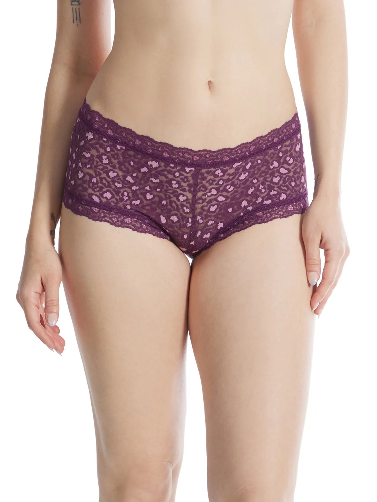 Hanky Panky Cross-Dyed Leopard Boyshort 7j1201 - My Filosophy