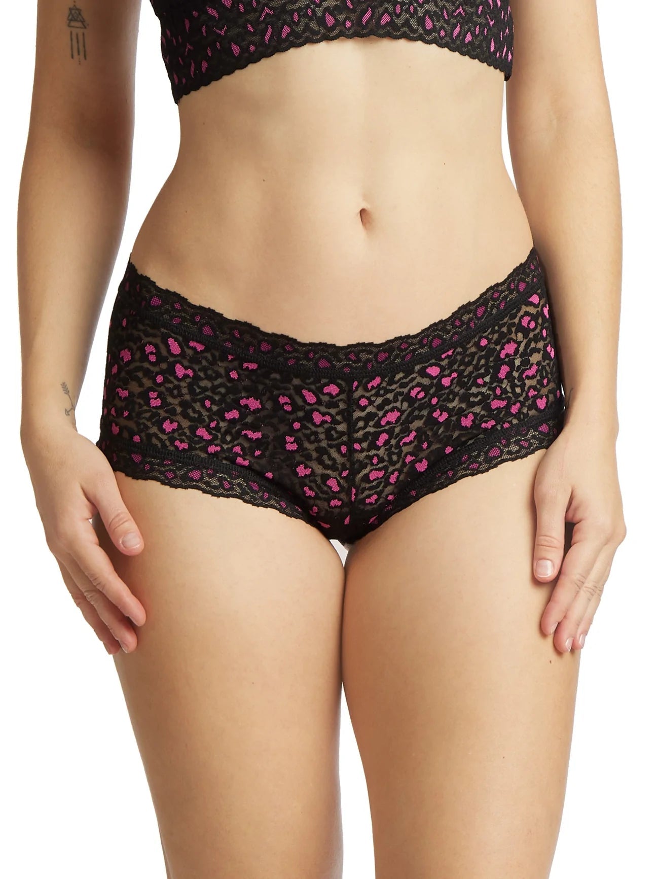 Hanky Panky Cross-Dyed Leopard Boyshort 7j1201 - My Filosophy