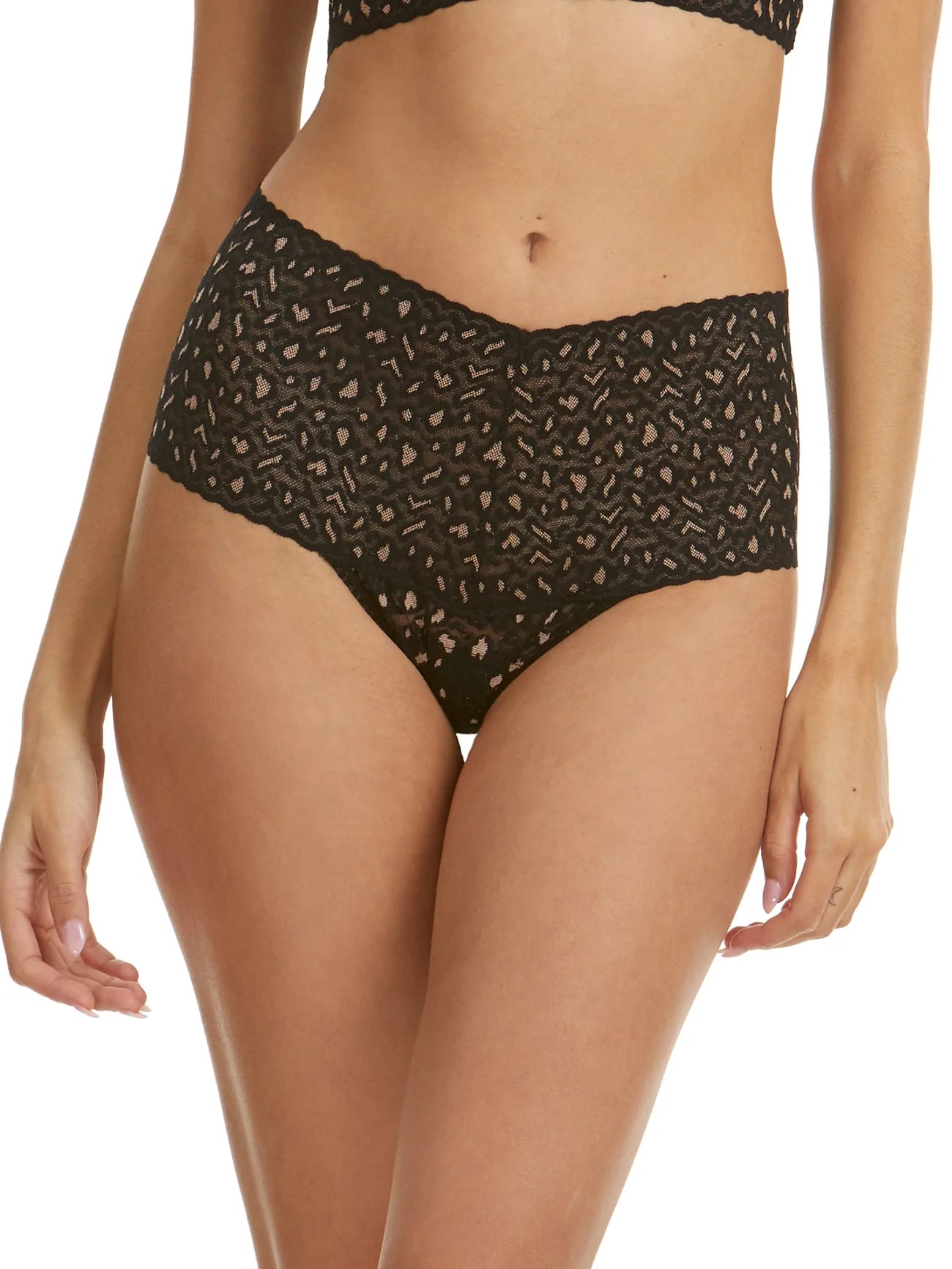 Hanky Panky Cross-Dyed Leopard Retro Thong - My Filosophy